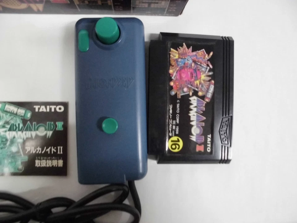 NES -- ARKANOID 2 with Controller -- Box. Famicon. JAPAN Game. 10128 - Image 3 of 4