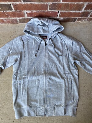 Kappa Zip Up Hoodie Sweater WESCOR Soccer Mid-Grey Mens M. Brand New Authentic