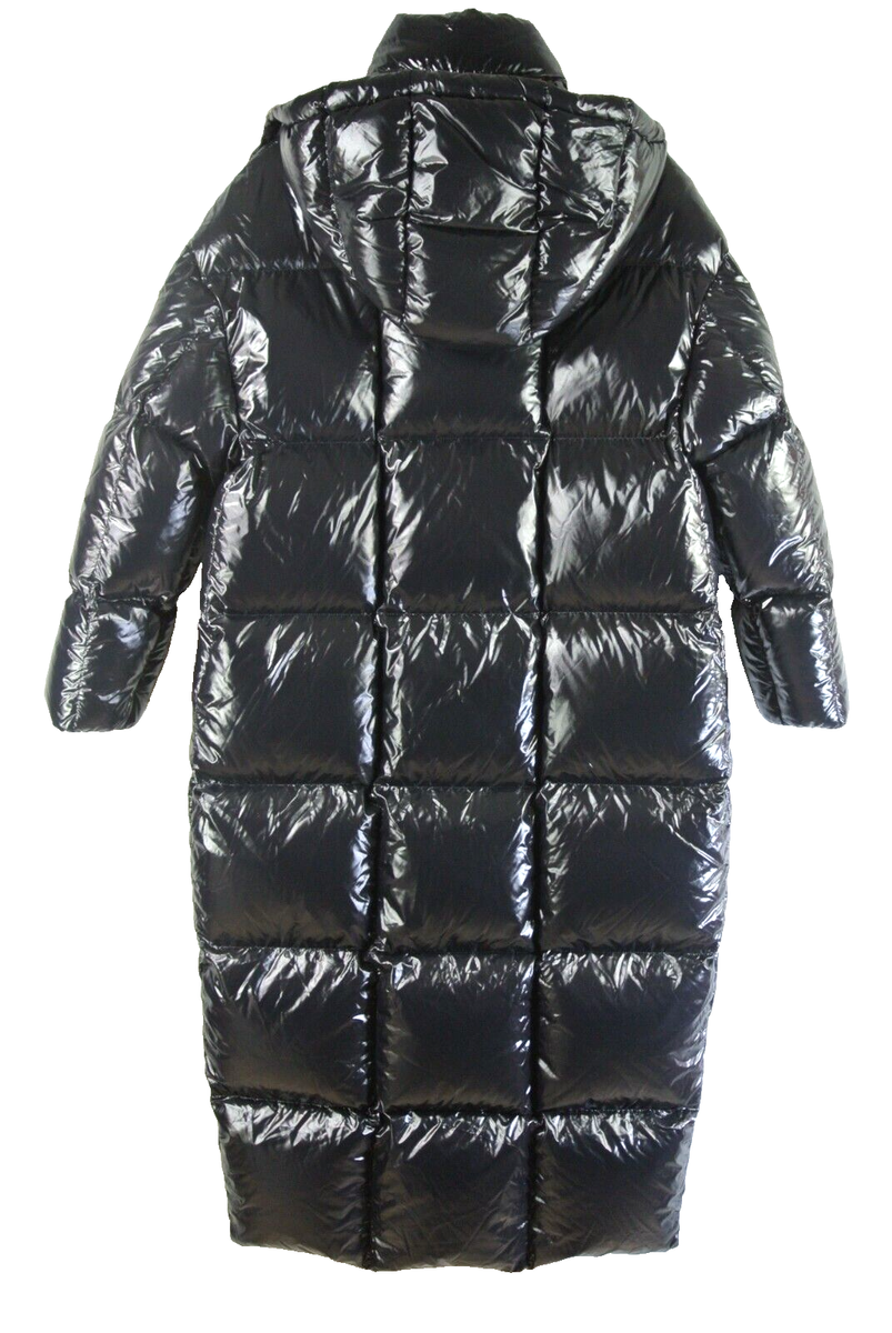 NEW Moncler Parnaiba Hooded Long Down Jacket SZ 1 #DC339 | eBay