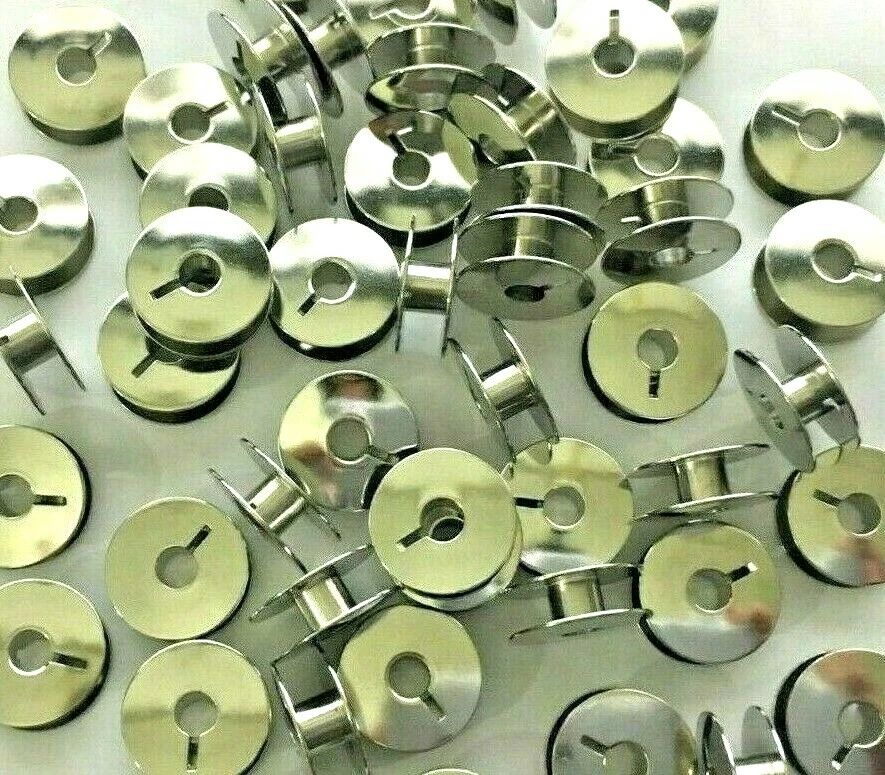 PFAFF 138,463 STEEL SLOTTED BOBBIN (5 PER PACK) INDUSTRIAL SEWING MACHINE PART - Image 2 of 4