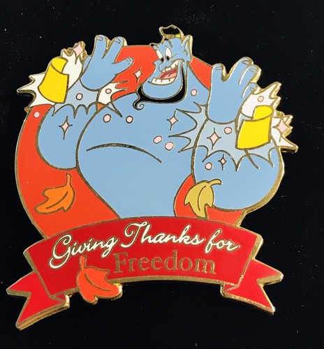 Disney Auktionen Giving Thanks Genie Freedom AladdinLE 100 Pin - Bild 3 von 3