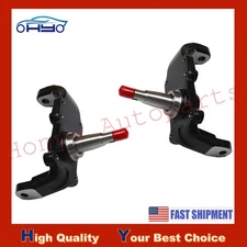 1955-1957 For Bel Air Chevy TRI-5 Pair 2" inch Drop Spindles Disc Brakes