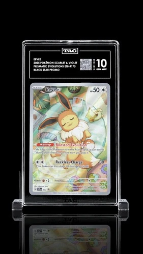 Eevee 173 Sv: Scarlet & Violet Promo Cards Holo TAG 10 Gem Mint