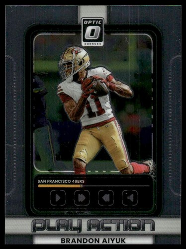 2025 Donruss Optic Brandon Aiyuk Base (RAW)