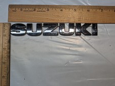 Suzuki Samurai Sj413 Sj410 Sidekick Badge Chrome Pair Fit For