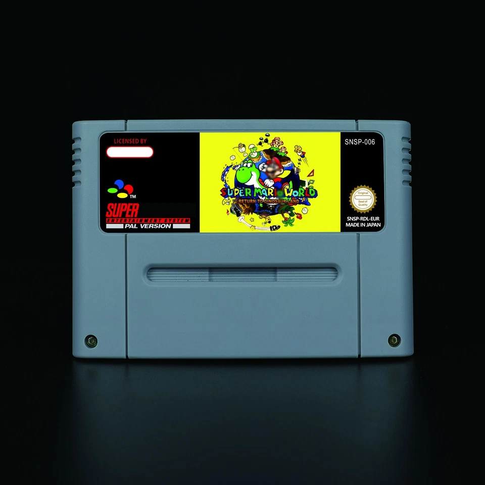 H@CK ROM - SUPER MARIO WORLD RETURN TO DINOSAUR LAND FOR SNES PAL - Bild 1 von 1