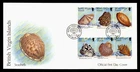 DR WHO 1999 BRITISH VIRGIN ISLANDS FDC SEASHELL COMBO $1 R65678