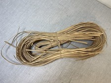 Weaving Handcraft Baskets CBS Flat Oval Reed 3/16" cane NOS Splint supply cane