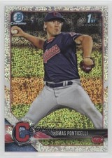 2018 Bowman Draft Chrome Sparkles Refractor Thomas Ponticelli #BDC-42 6u5