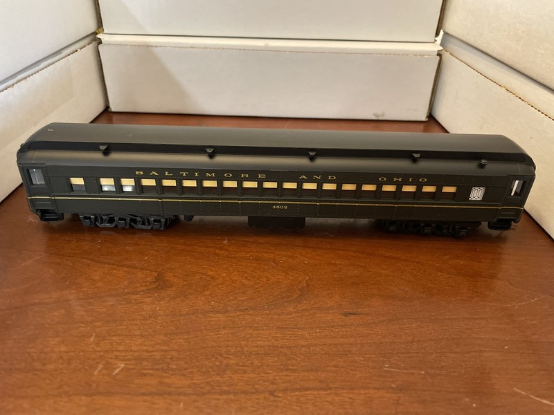 RARE HO Resin Brass Bethlehem Car Works B&O Baltimore and Ohio Green Coach BUILT