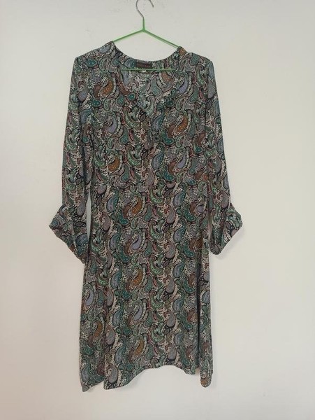 Women Etro Dress Multicolor Silk 36