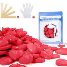 Hard Wax Beads, 400G Waxing Beads for Sensitive Skin Coarse Hair Removal, Brazil