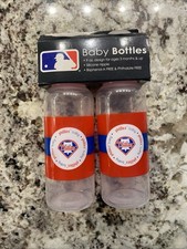 MLB Philadelphia Phillies MLB Baby Fanatic Baby Infant Bottle Set of 2 