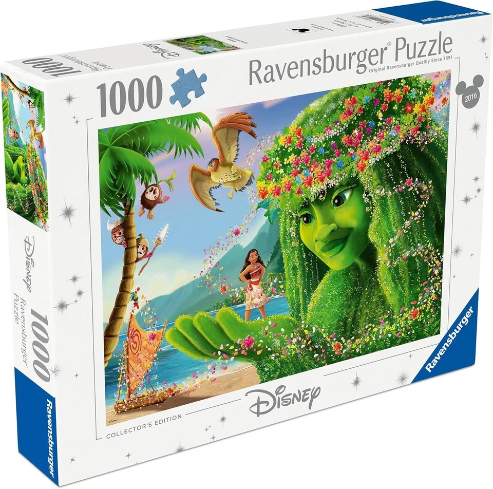 Disney Moana Puzzle 1000 Piece Collectors Edition Disney Puzzle - Image 3 of 3