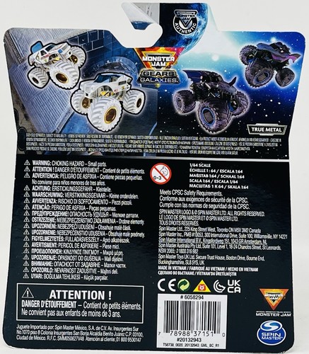 Monster Jam GEARS & GALAXIES MOHAWK WARRIOR White 2021 Walmart Exclusive 1:64 - 第 2/5 張圖片
