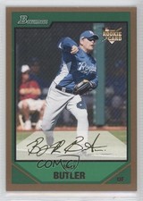 2007 Bowman Draft Gold Billy Butler #BDP30 0o9