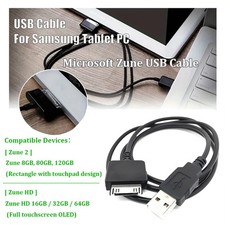 Zune 2G/HD USB 2-in-1 Cable Data Sync Charging for Microsoft Zune