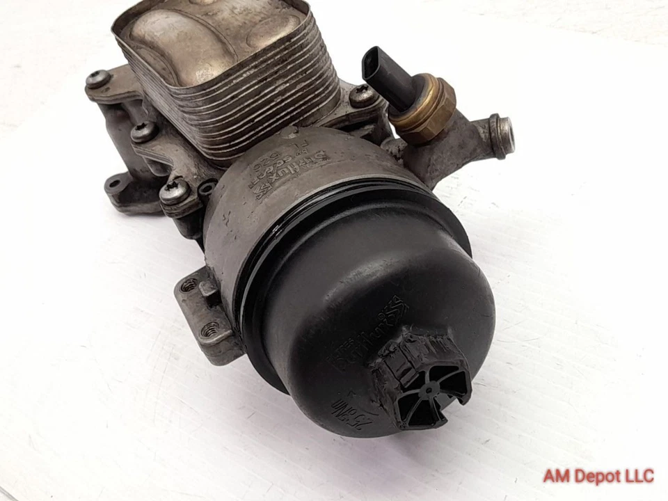 2011 Mini Cooper S R56 R57 R55 R58 R59 Oil Filter Housing w Heat Exchanger  - Image 2 of 4