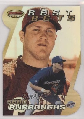2000 Bowman's Best Bets Sean Burroughs #BBB5 hg6