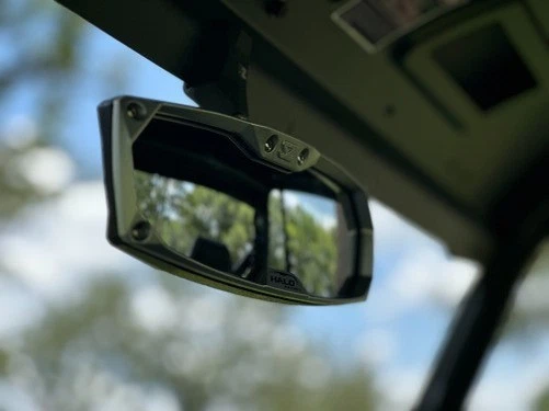 Seizmik Halo R Rear View Mirrors with Cast Aluminium Bezel - Black 56-18033 - Image 2 of 4
