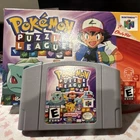 Pokémon Puzzle League Nintendo 64 Complete with Manual and Box