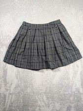 Hot Topic Skirt Women Size Small Black Plaid Emo Grunge Goth Edgy Punk Witchcore