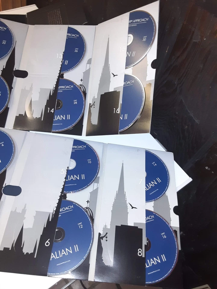 Pimsleur Approach Gold Edition Italian II 2, CD's Discs Set Language Complete - Image 3 of 4