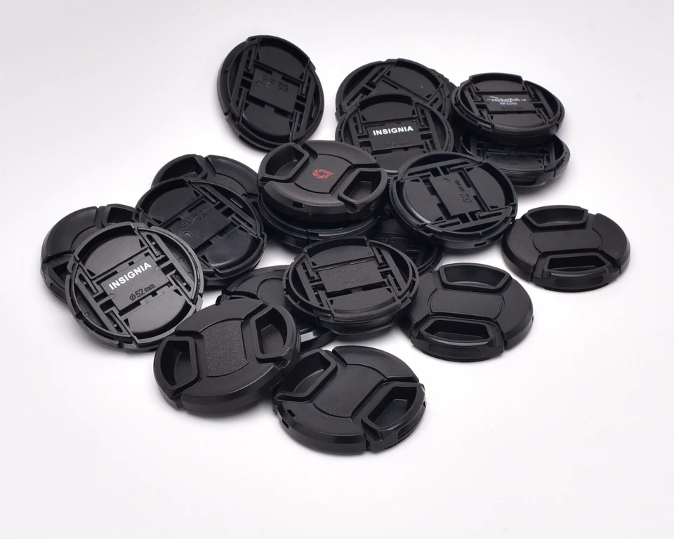 Unbranded 52mm Front Lens Pinch Cap Lot Qty-20  (#T1265) - Image 2 of 2