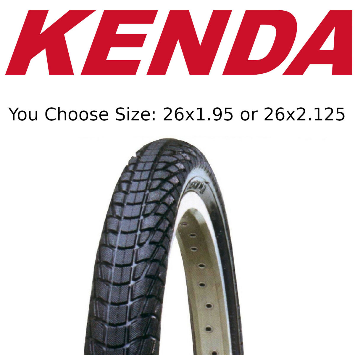 Kenda Komfort K841A 26x1.95 or 26x2.125 Urban Comfort Kenda Komfort K841A 26x1.95 or 26x2.125 Urban Comfort