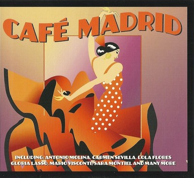 CAFE MADRID 2 CD BOXSET INCLUDING ANTONIO MOLINA, LOLA FLORES & MANY MORE