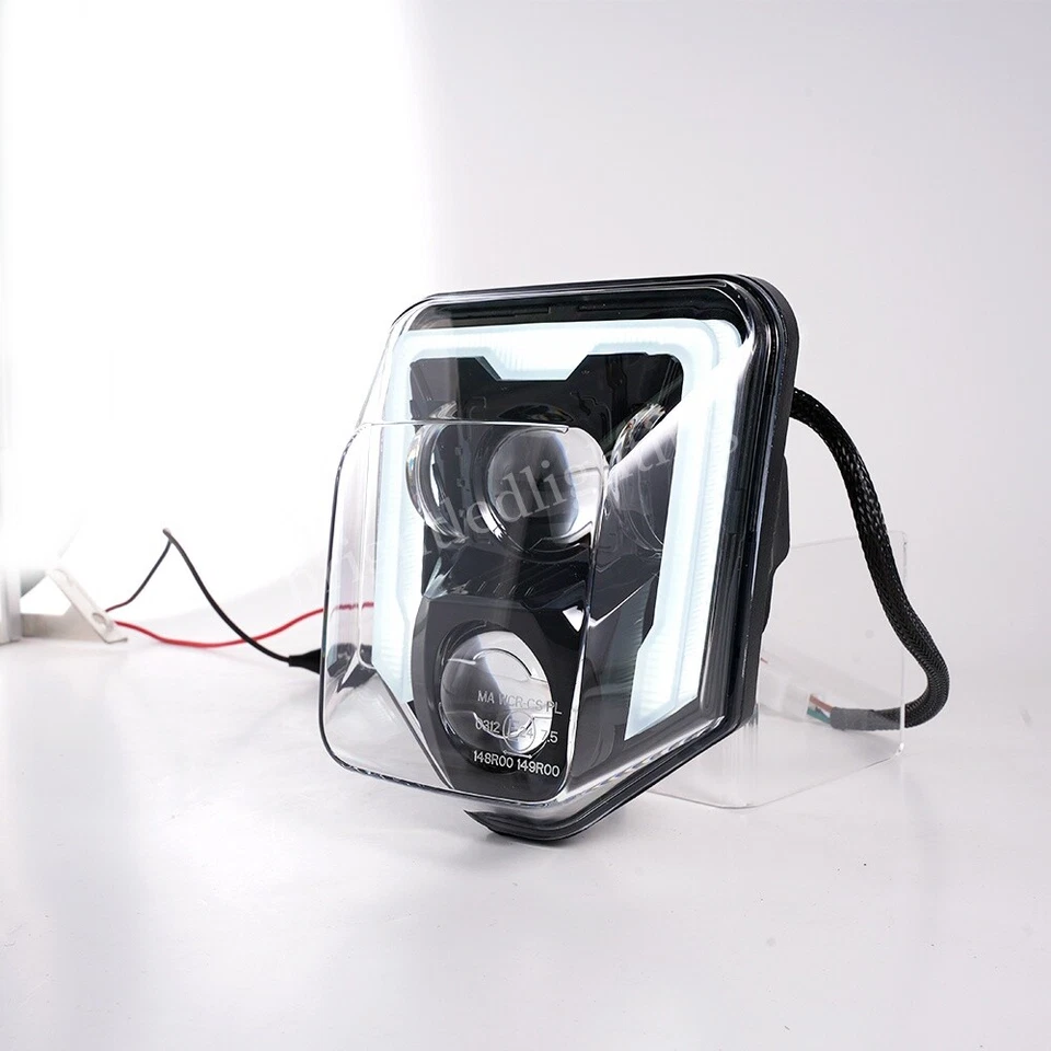 LED Headlight Hi/Low w/ DRL For Husqvarna Enduro FE 250 350 450 TE 250i TE 300i - Image 2 of 4