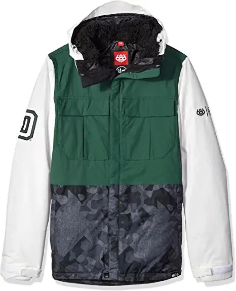 686 Victory Insulated Jacket (L) Dartmouth Green U1W11001-DTGR