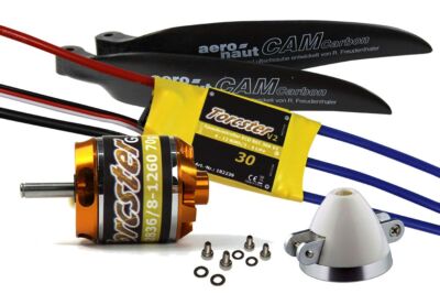Torcster Antriebsset eHawk 1500 Tuning Thunder Tiger Brushless Flugzeug NEU&OVP