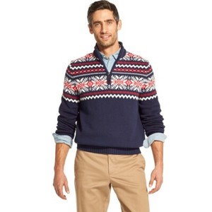 izod half zip pullover