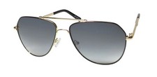 NEW SEAN JOHN SJMOS3001 SUNGLASSES SHIELD MENS GOLD 59-16-150 METAL  PLASTIC