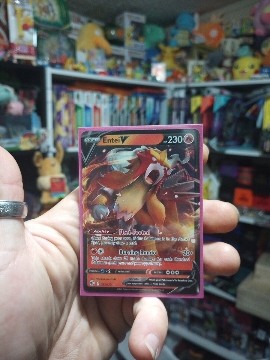 entei v pokemon card price POKÉMON GAME sv4a 213/190 S Footed Once during your turn Entei V GG36 Price 2026