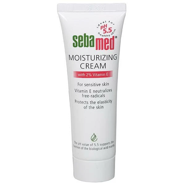 Crema Hidratante Sebamed (50 ml / 1,69 oz) Para Piel Sensible con Vitamina E  Foto 2 de 4