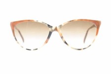 Vintage Alpina MCF 156 3.1563.03 Customized 56 16 Brown Oval Sunglasses