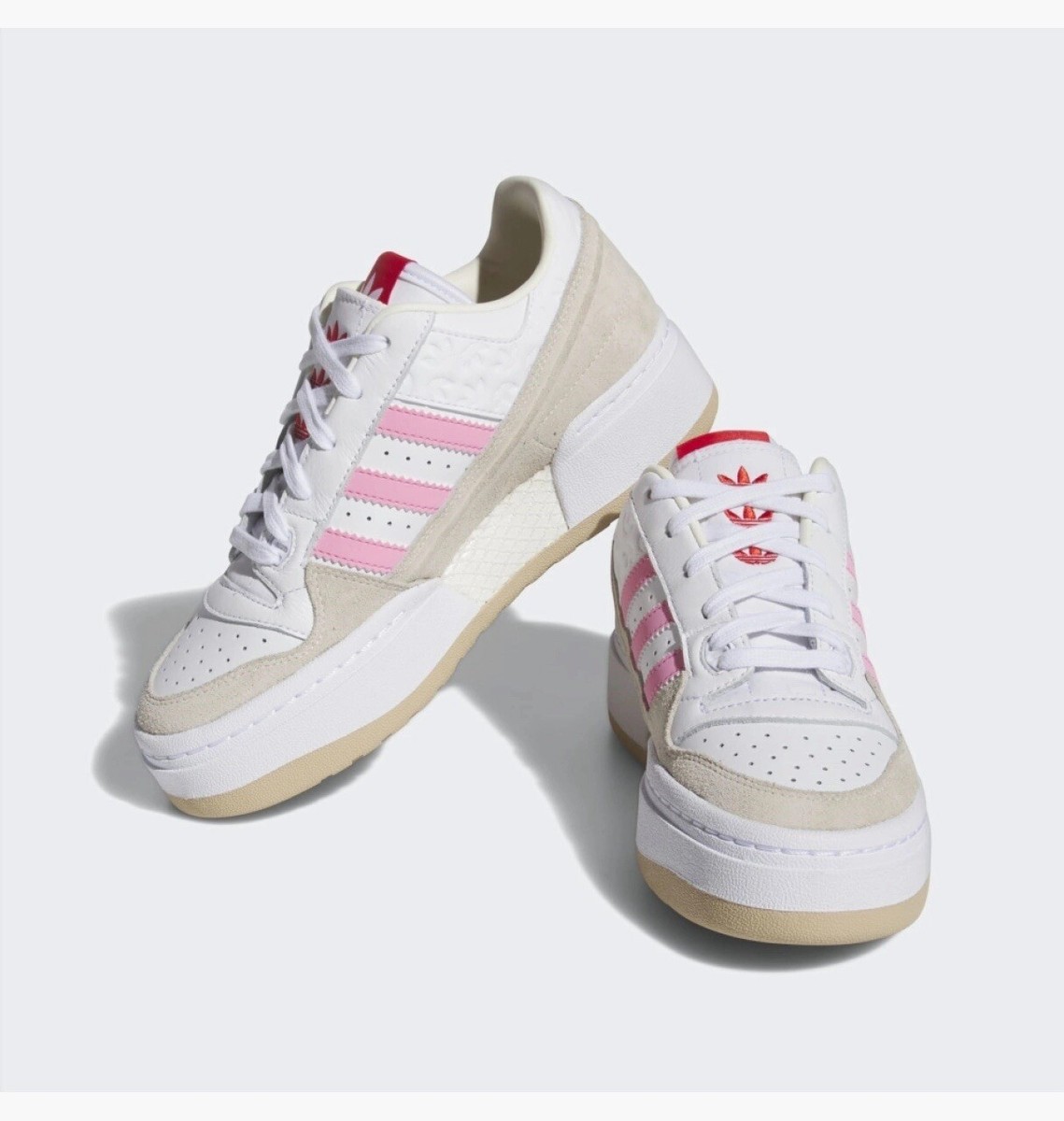 スニーカー adidas Adista XLG Ivory Pink Adidas Originals Superstar XLG Sneaker Womens Ivory Pink