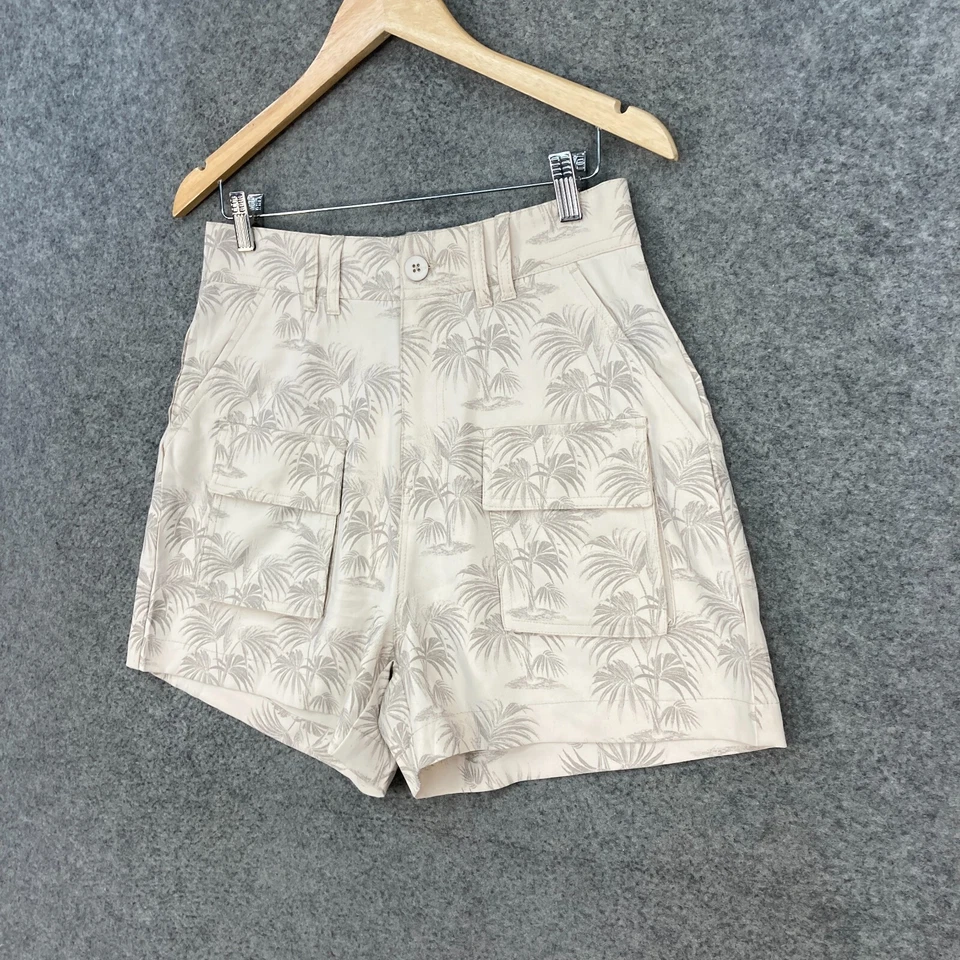 Новый Nana Judy женщин шорты размер L большой высокая талия цветочный утилиты 6134 - Изображение 2 из 4