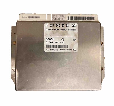 98-02 Mercedes W210 E320 E430 E55 AMG ABS ESP Control Module 0275455732 ...