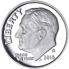 2016 S Silver Roosevelt Dime 10c from Silver proof set