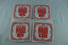 New Ernie Ball Gauge Nickel Wound Bass Guitar Strings - 1645, 1665, 1685, 1613