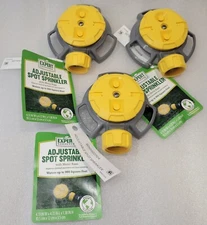 3 Expert Gardener Adjustable Spot Sprinkler W/Metal Base Waters up to 900 Sq Ft.