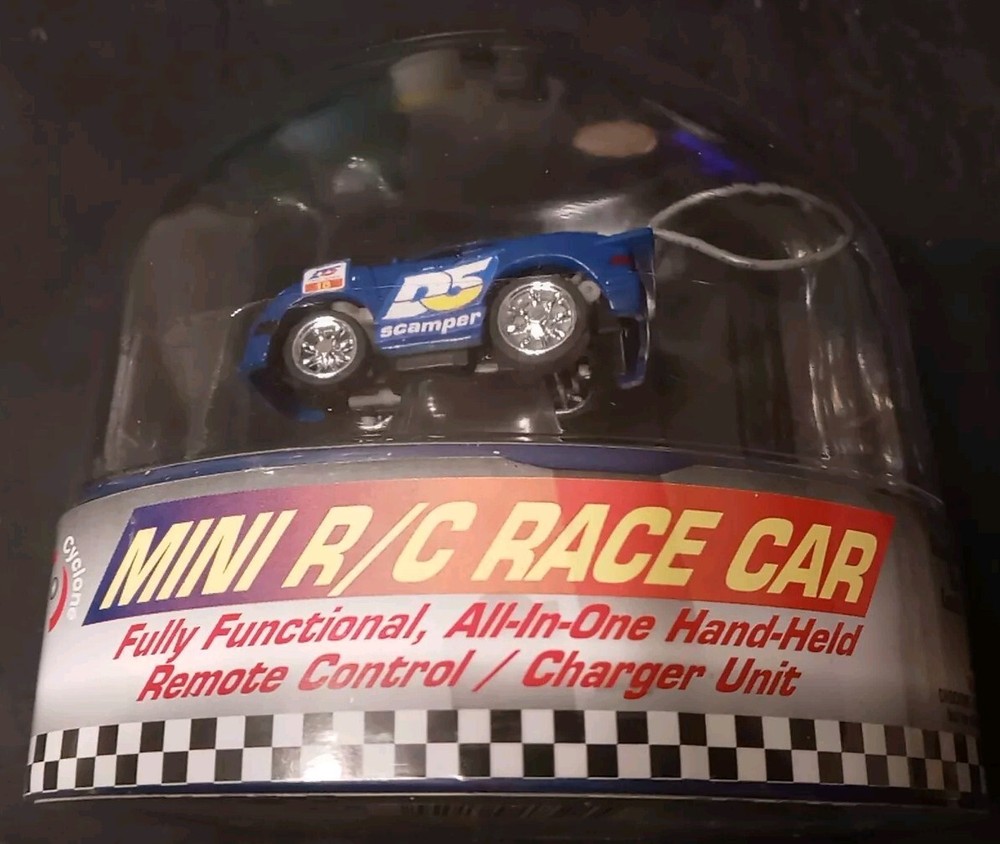 CYCLONE MINI RC RACE CAR SEALED MODEL RC50 SCAMPER 27 MHZ BATTERIES NOT INCLUDED