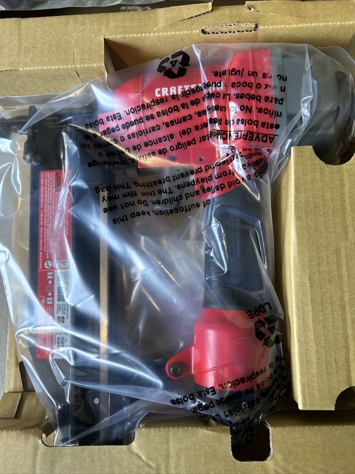 (006) 16 Gauge Straight Finish Nailer NEW Craftsman CMPFN16SB up to 2.5