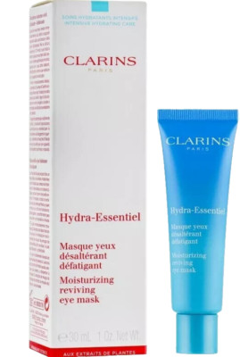 Clarins Hydra-Essentiel Moisturizing Reviving Eye Mask 1oz | New In Box