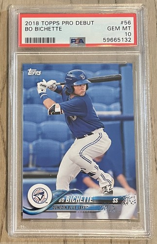 2018 Topps Pro Debut #56 BO BICHETTE ROOKIE CARD RC Graded PSA 10 GEM MINT