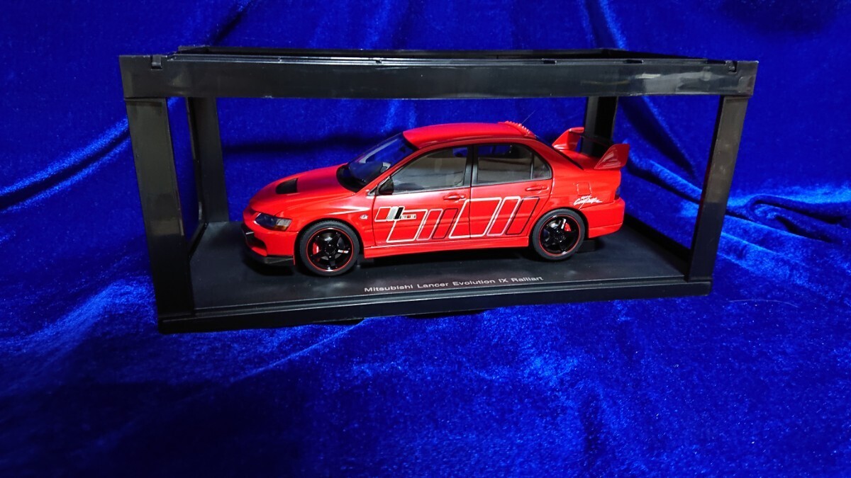 ミニカー RALLIART LANCER EVOLUTION IX CM Model Mitsubishi Lancer EVO IX Ralliart Red 1/64 | eBay