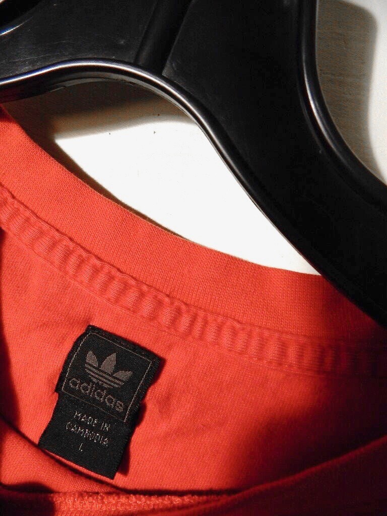 Adidas Tee Shirt Hip Hop Verbal Ammo Vinyl Command B Boy MC Graphic Red Size L image 5